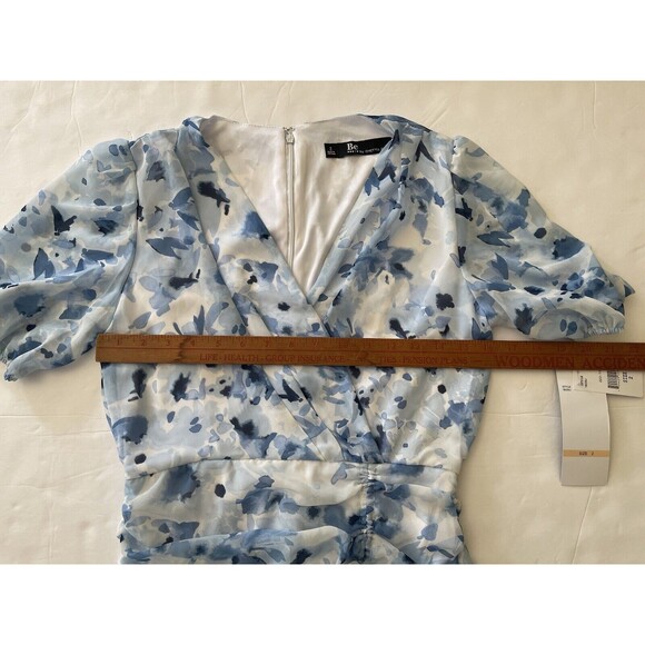 Be by CHETTA B NWT‎ Short Sleeve Sheath Dress Size 2 Above The Knee - Picture 3 of 11